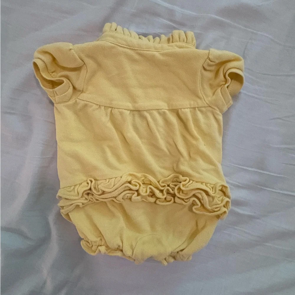 Ralph Lauren Soft Yellow Baby Outfit